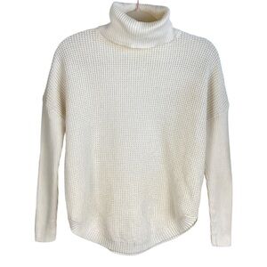 Michael Michael Kors cotton knit turtleneck sweater long sleeve S Small